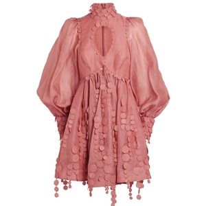 Zimmermann Concert Disc Mini Dress